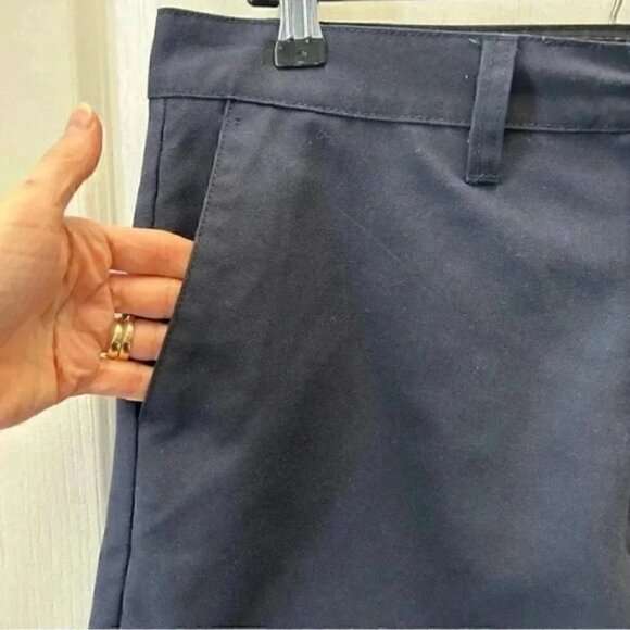 Hurley Mens Shorts Flat Front Chino Shorts Casual Navy Blue Size 30 - Picture 7 of 16